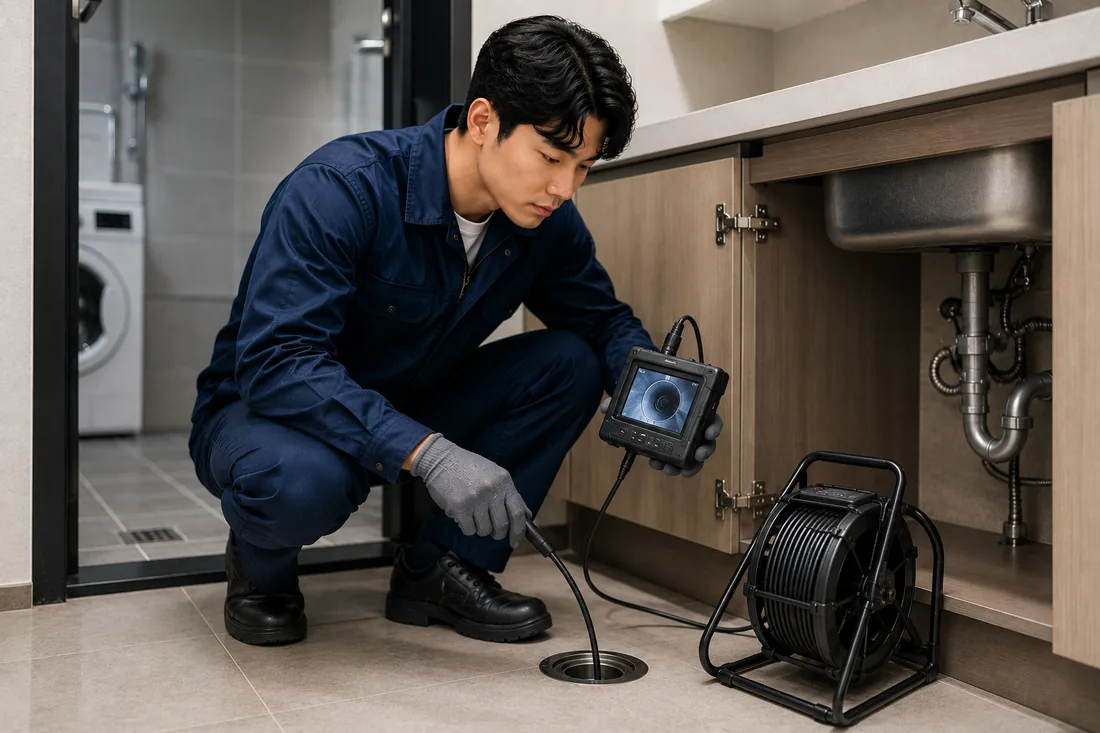 서울 서북·도심권 변기막힘 변기내시경 검사